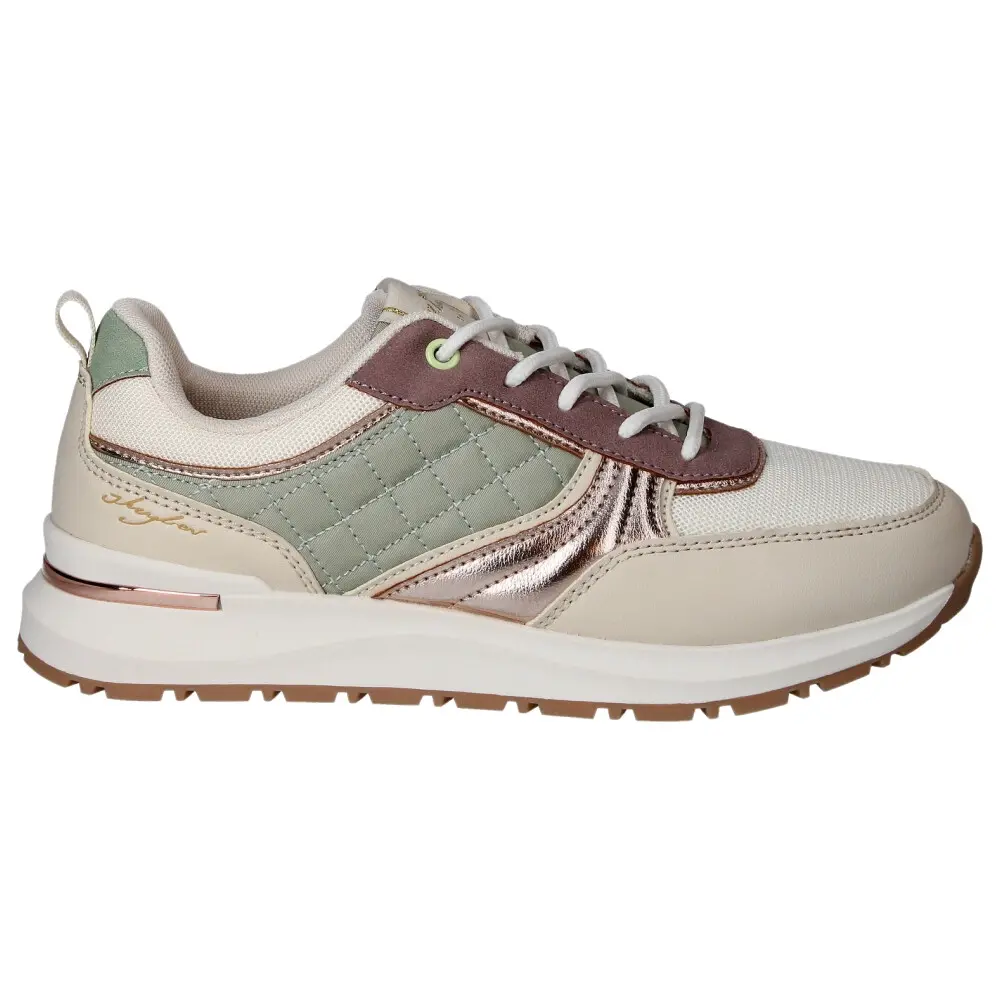 j'hayber Zapatillas Casual de Mujer Cherato Multicolor y Verde