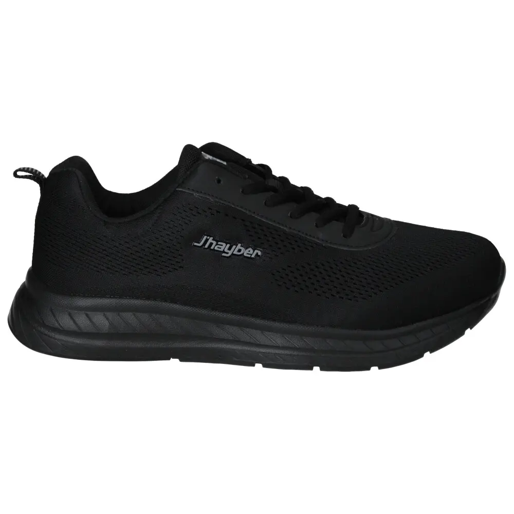 j'hayber Zapatillas cómodas de hombre Chantel negras