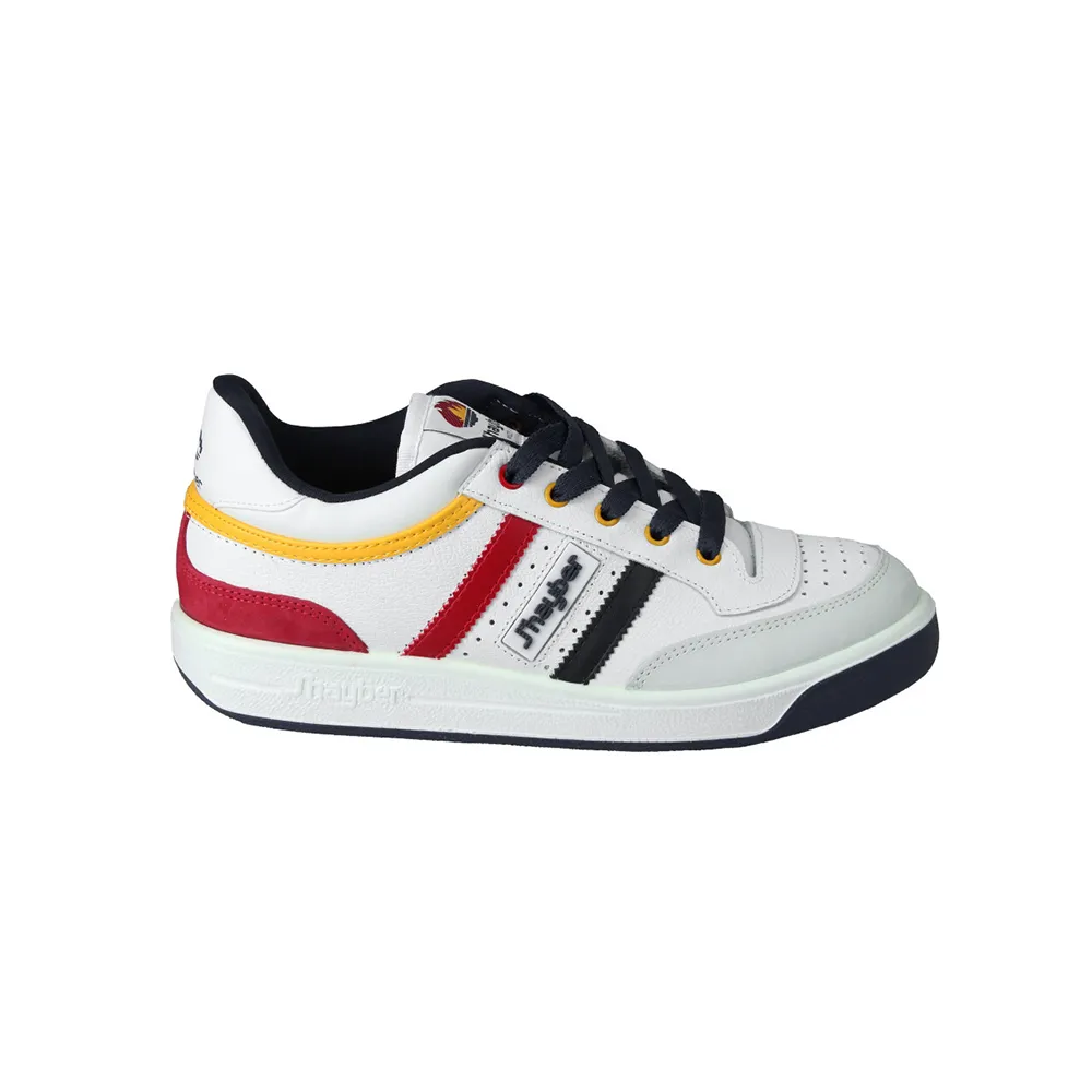 j'hayber Zapatillas de Hombre Origen 1972 Índigo en blanco rojo y azul