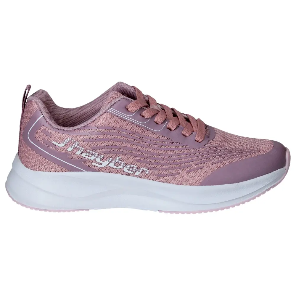 j'hayber Zapatillas de running para mujer Receta rosa
