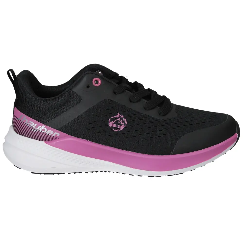 j'hayber Zapatillas de running para mujer Redil negro