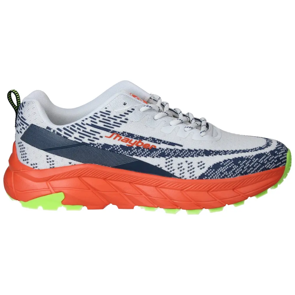 j'hayber Zapatillas de trail running de hombre Chalesa blanco