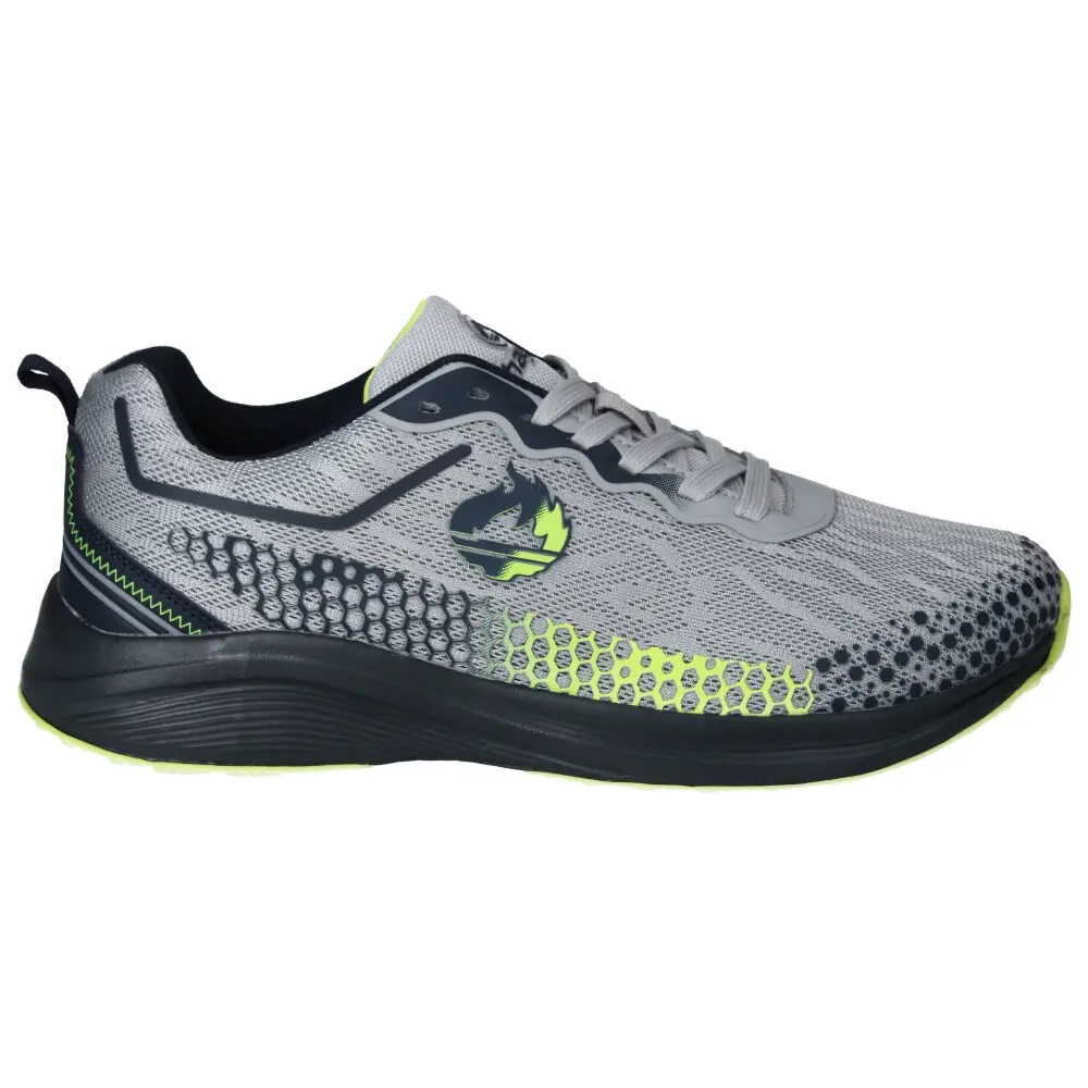 j'hayber Zapatillas running de hombre Ráfaga grises