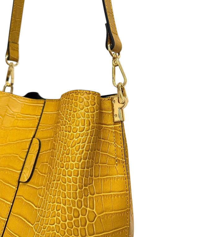 Jolie Jolie Bolso Bucket Mostaza