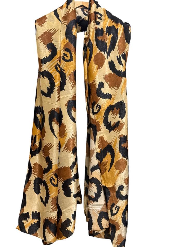 jolie jolie Bufanda satinada print