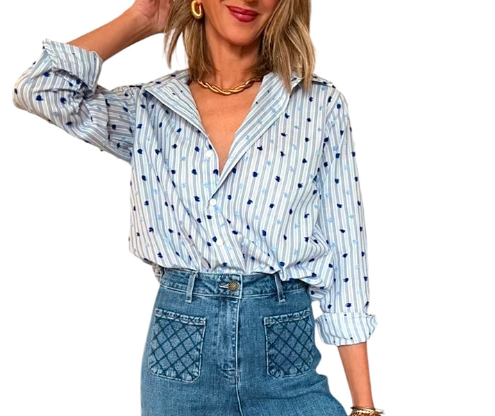 Jolie Jolie Camisa Leonor Azul