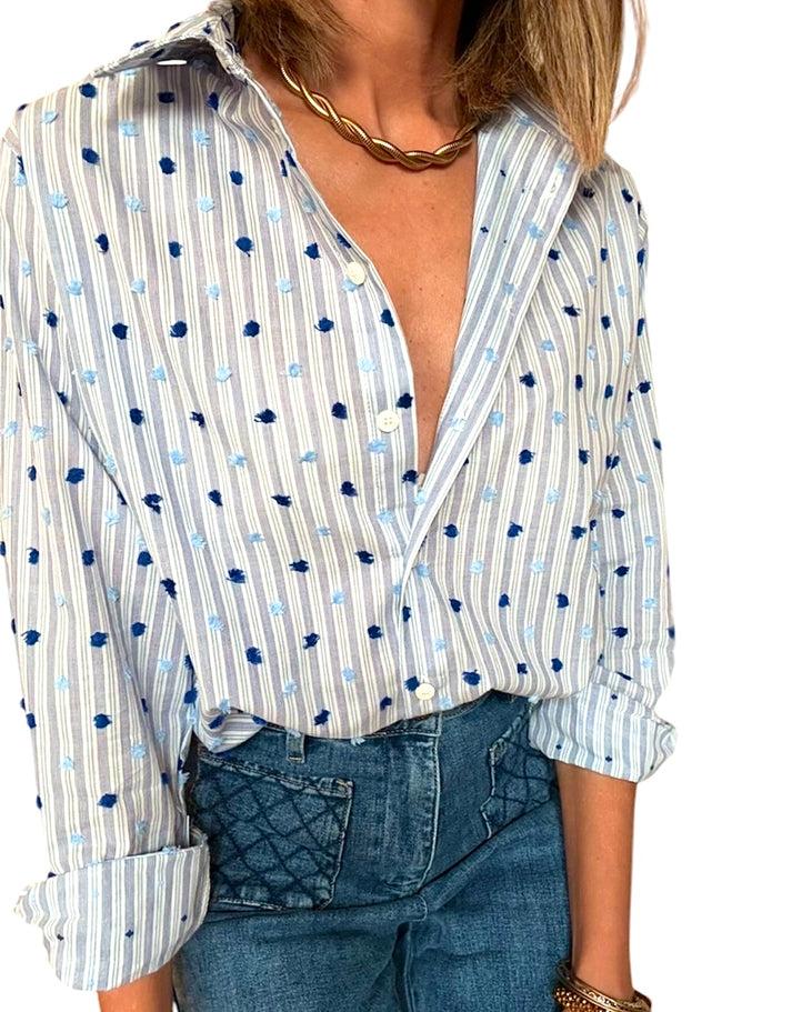 Jolie Jolie Camisa Leonor Azul