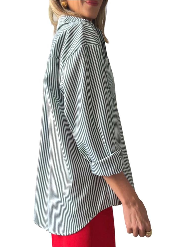 Jolie Jolie Camisa Rayas Blanco&negro