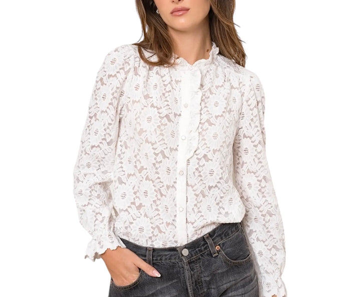 jolie jolie Camisa Valentina blanco