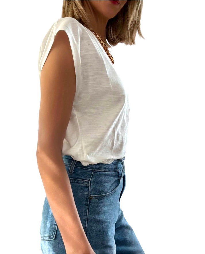 Jolie Jolie Camiseta Blanca