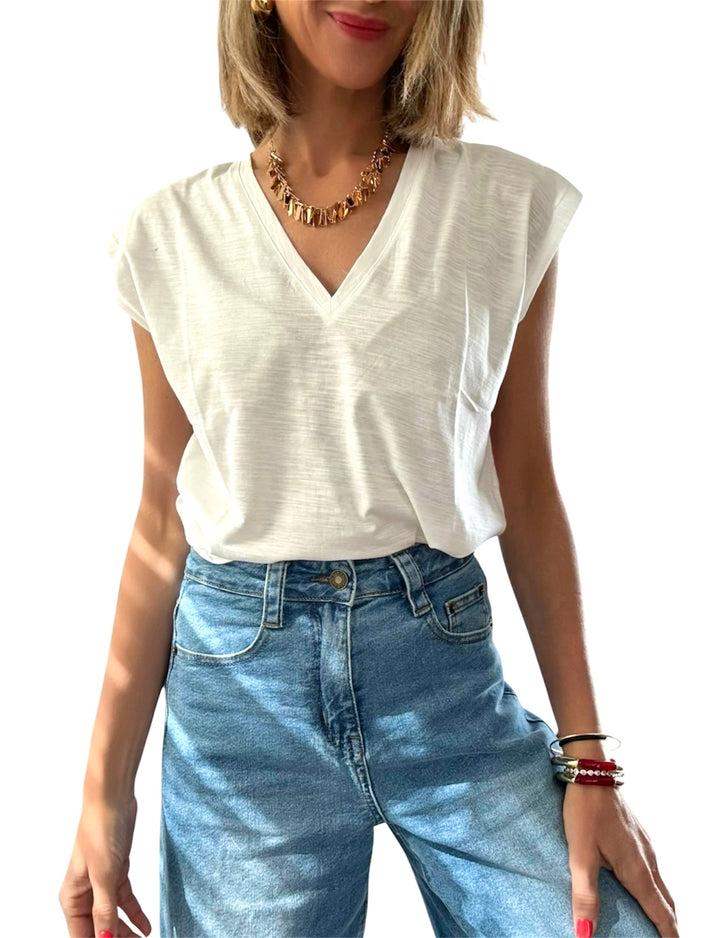 jolie jolie Camiseta blanca