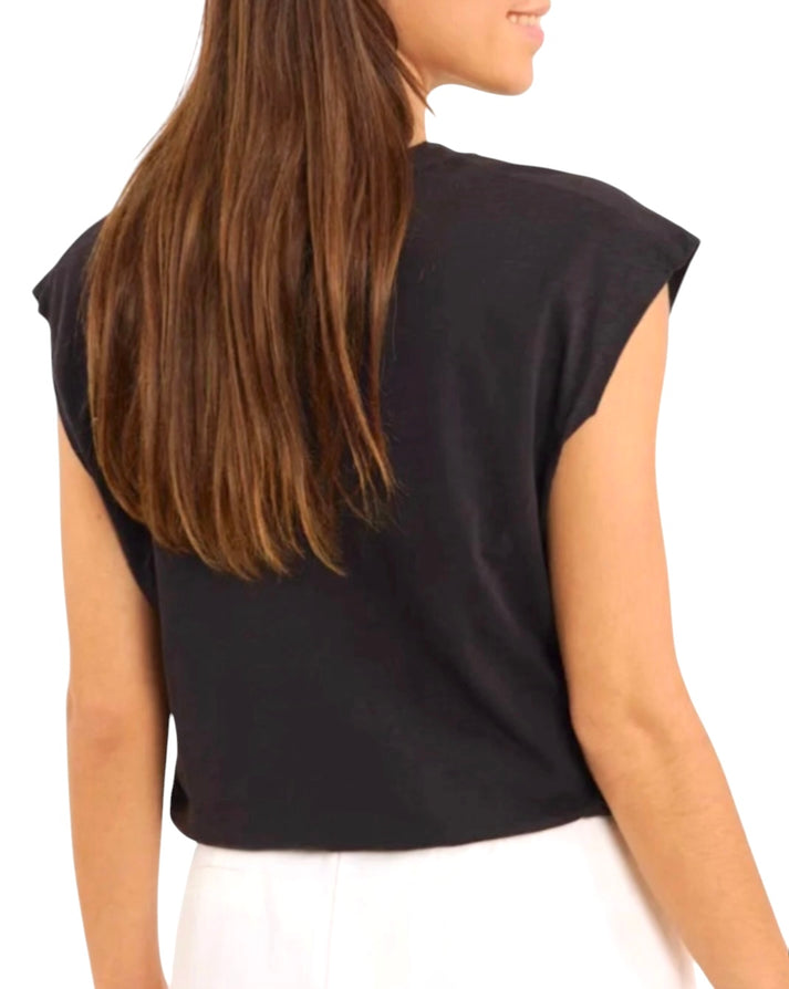 Jolie Jolie Camiseta Color Negro