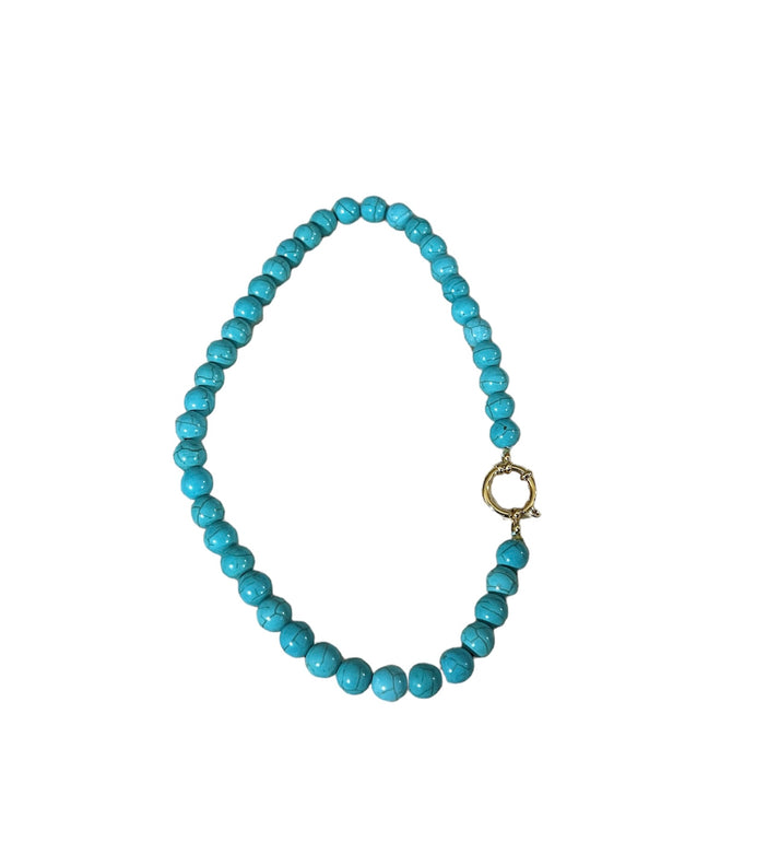 jolie jolie Collar turquesa