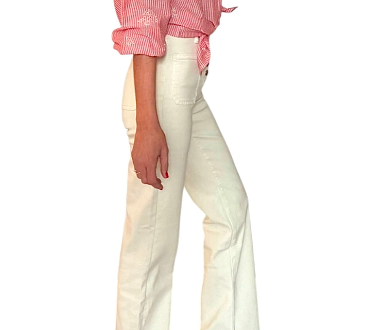 Jolie Jolie Denim Blanco Roto