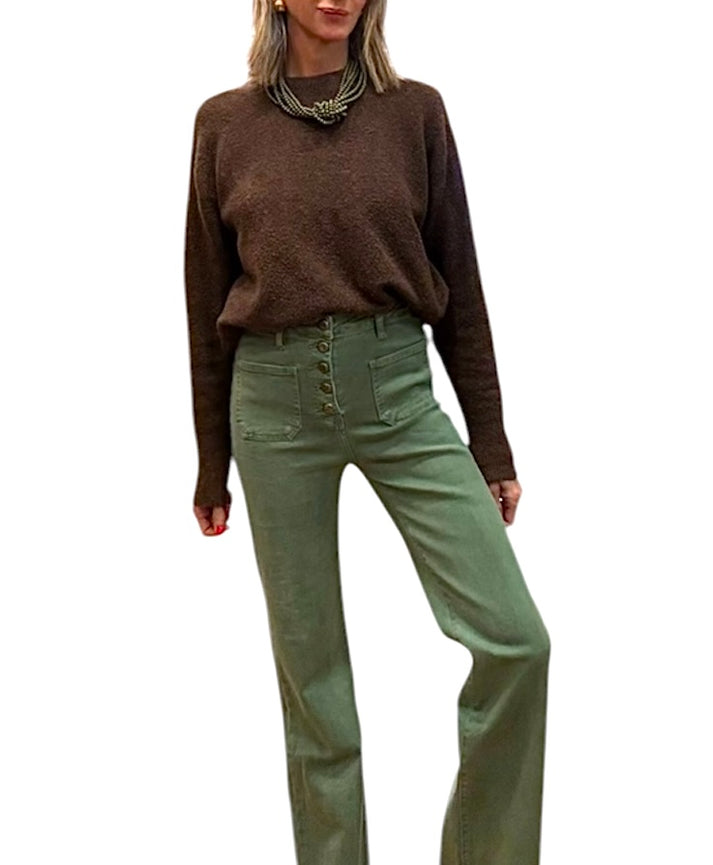 Jolie Jolie Denim Verde Caqui