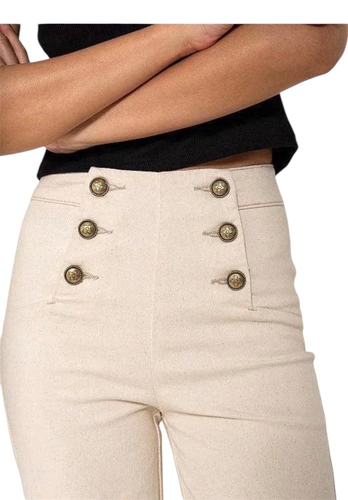 Jolie Jolie Denim Wide Beige