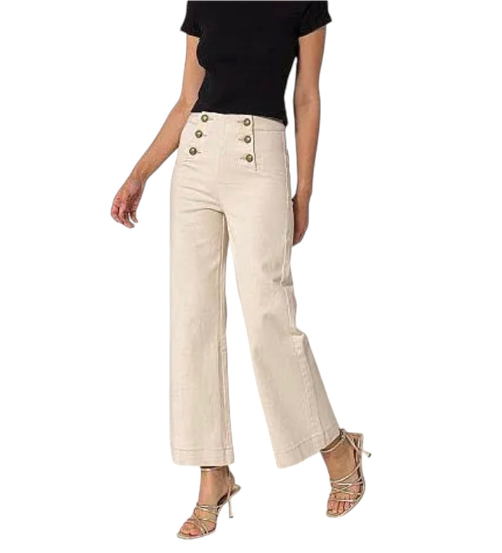 jolie jolie Denim wide beige