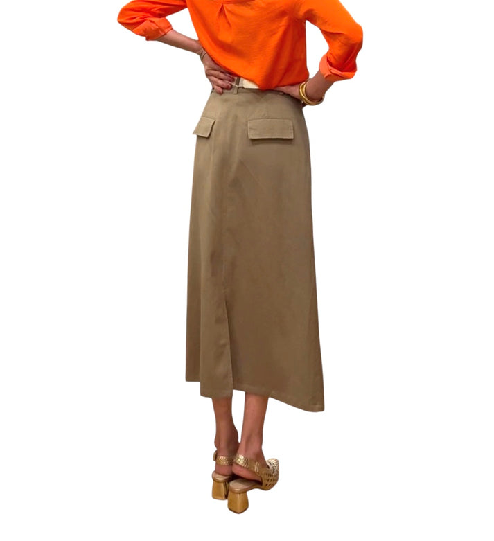 Jolie Jolie Falda London Marrón