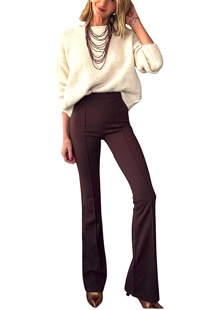 jolie jolie Pantalón leggings marrón