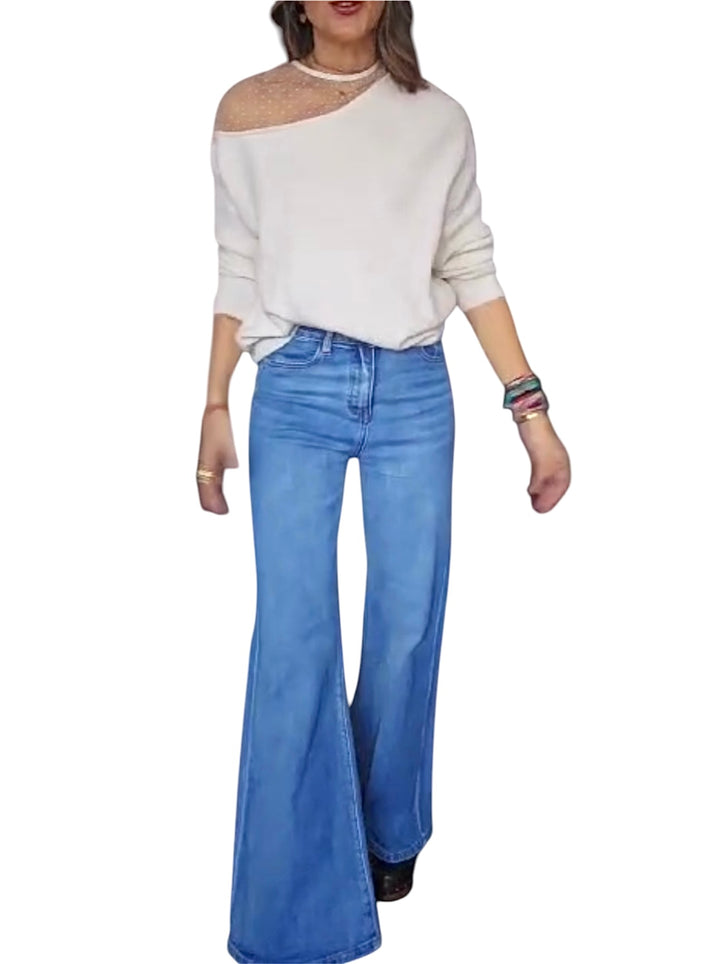 jolie jolie Pantalón Tina azul claro