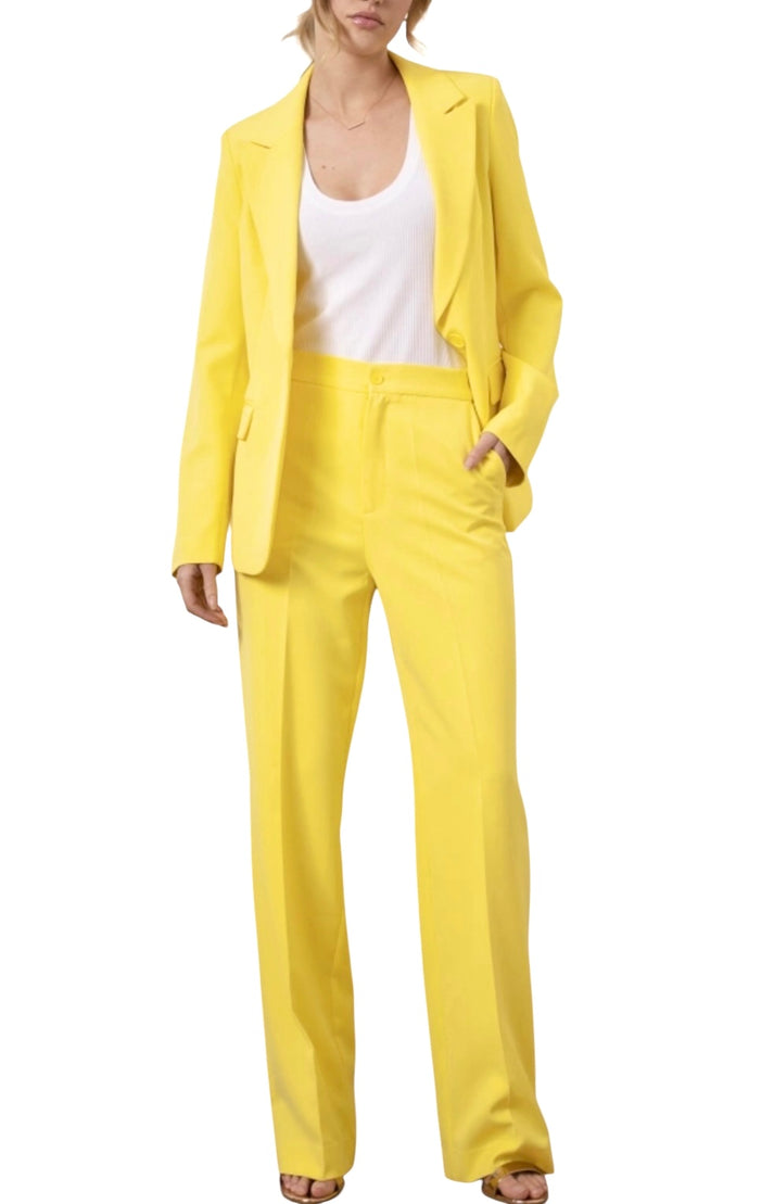 jolie jolie Pantalón traje amarillo