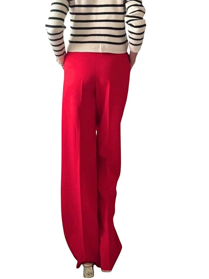 Jolie Jolie Pantalón Traje Rojo