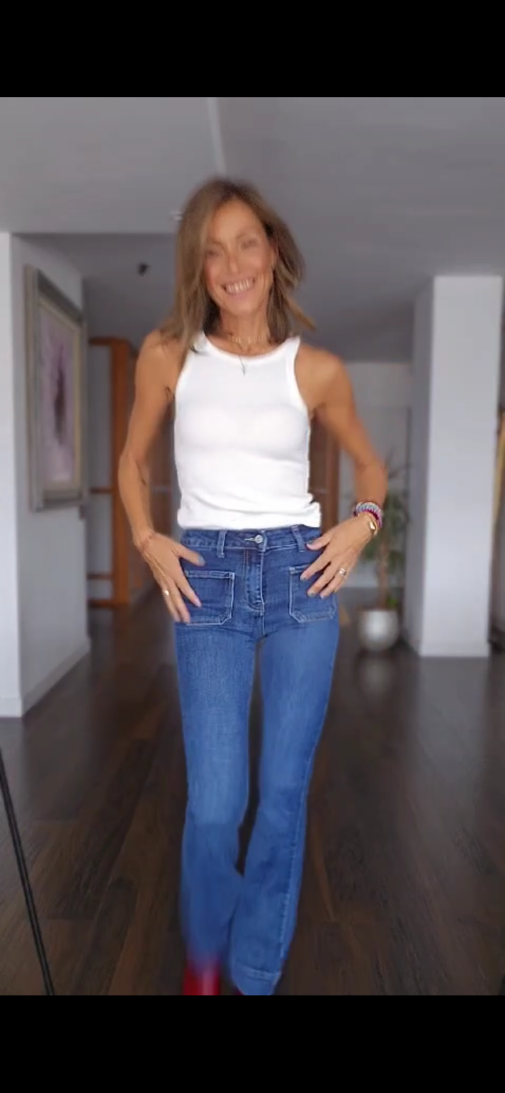 Jolie Jolie Top Nadadora Blanco