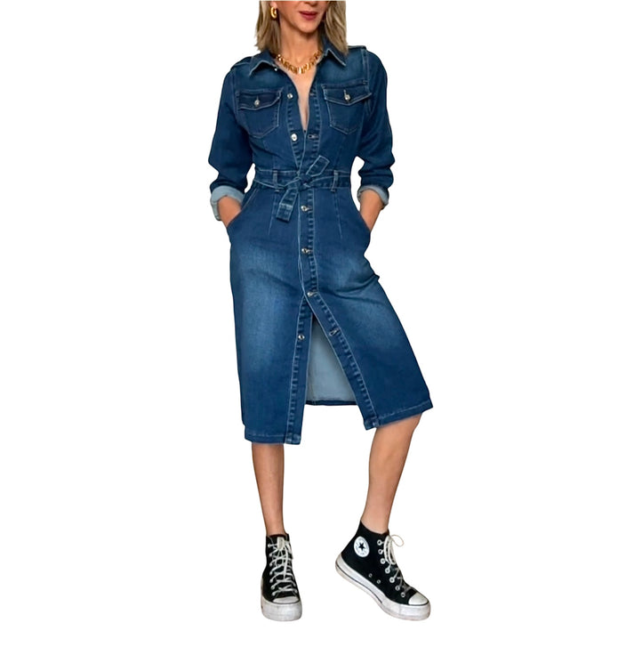 Jolie Jolie Vestido Denim