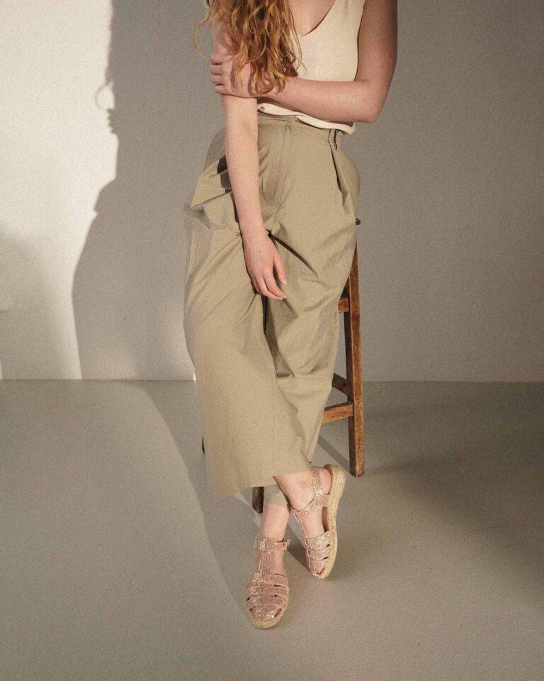 Juncal Aguirre Alpargata Izar Nude