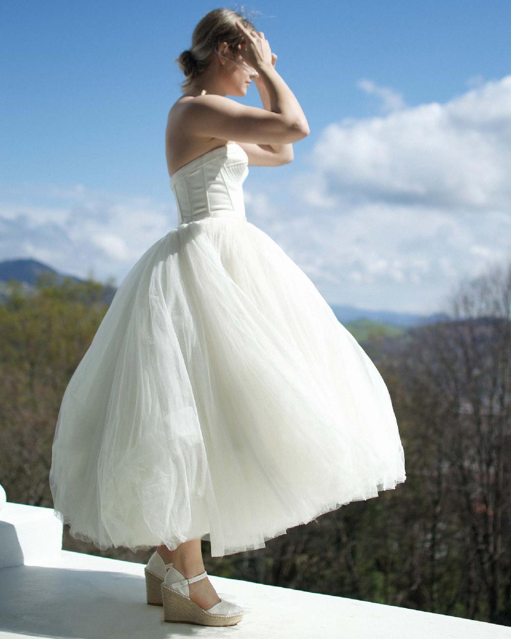 juncal aguirre Alpargatas Novia Pumita Nácar