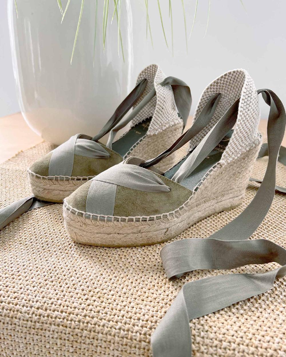 juncal aguirre Alpargatas Silene Kaki