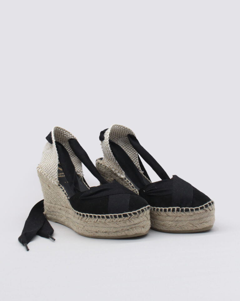 Juncal Aguirre Alpargatas Silene Negro