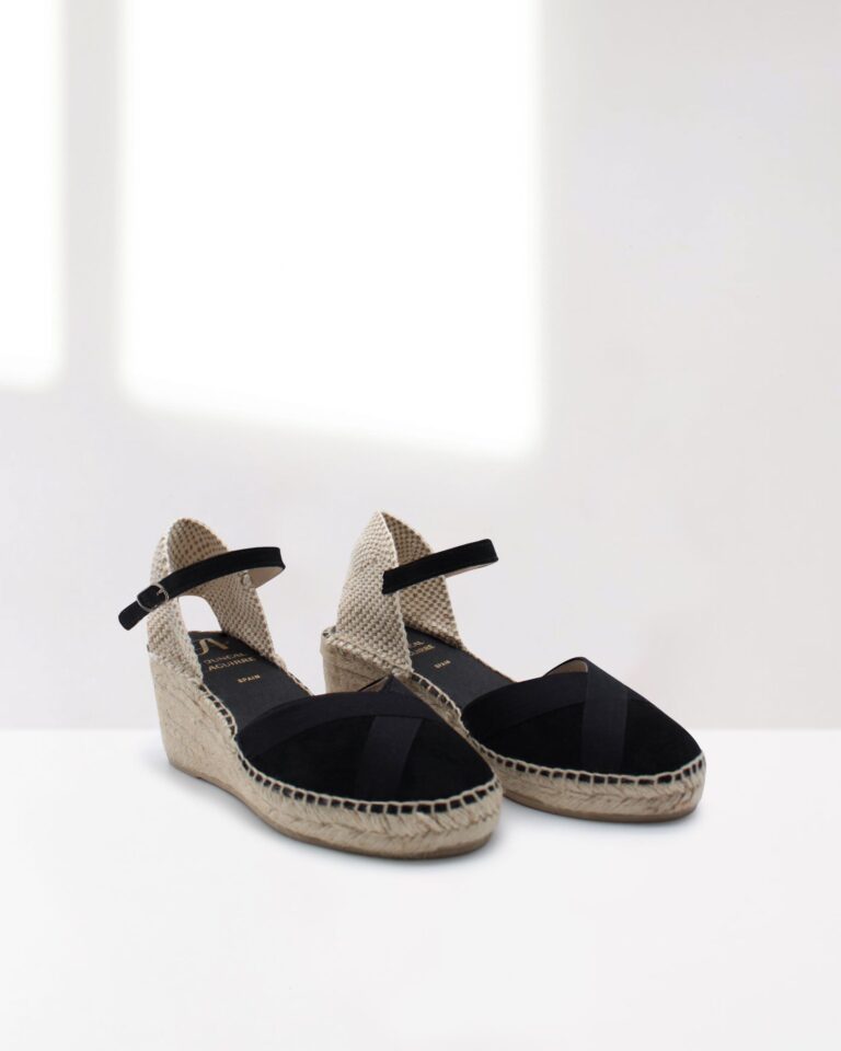 Juncal Aguirre Alpargatas Syrna Negro