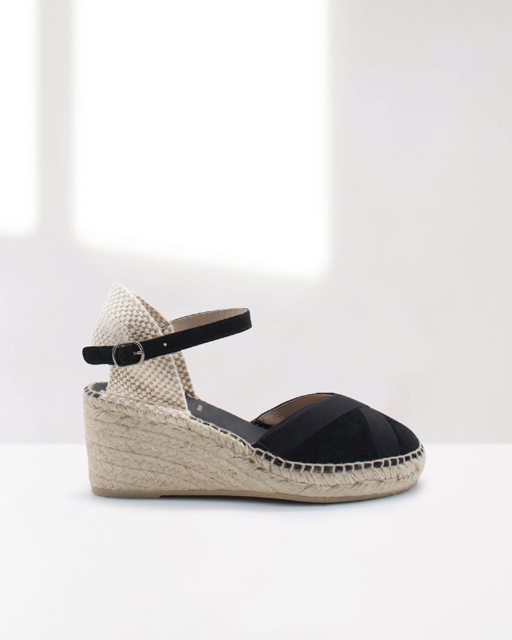 juncal aguirre Alpargatas Syrna Negro