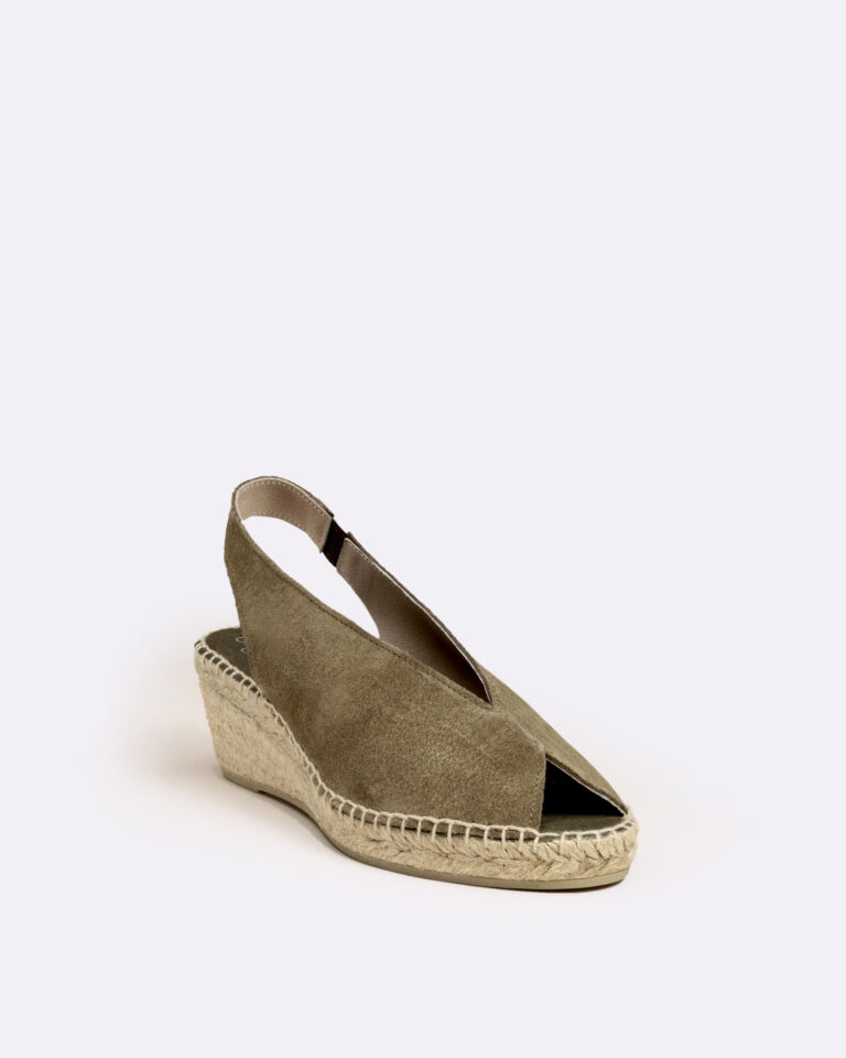 Juncal Aguirre Alpargatas Titania Kaki