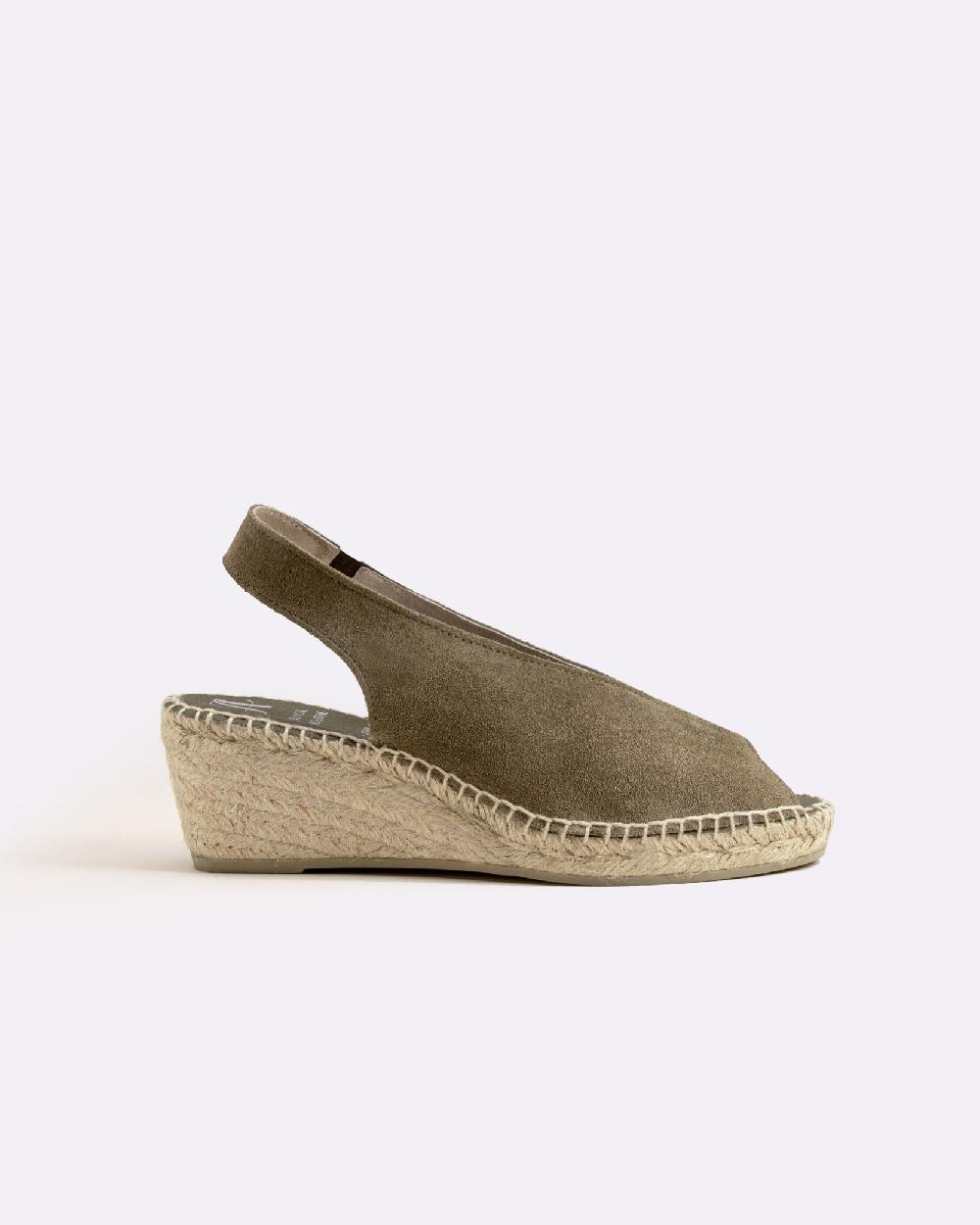 juncal aguirre Alpargatas Titania Kaki