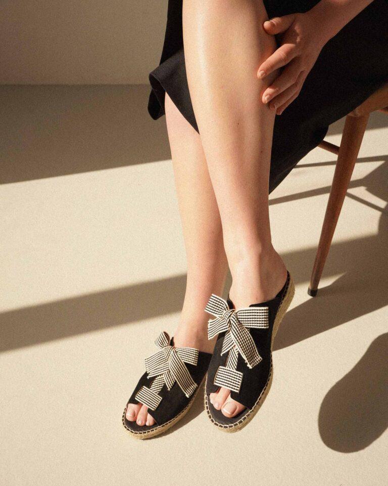 Juncal Aguirre Alpargatas Ubia Negro