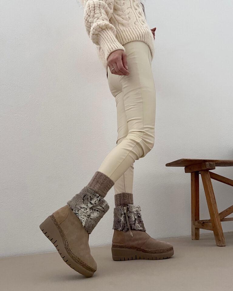 Juncal Aguirre Botas Devi Taupe