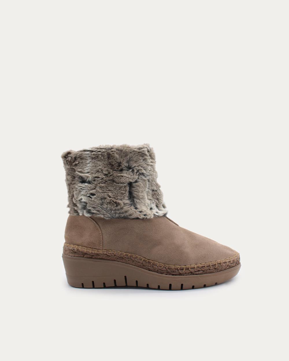 juncal aguirre Botas Devi Taupe