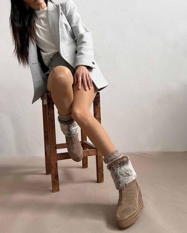 Juncal Aguirre Botas Gyala Taupe