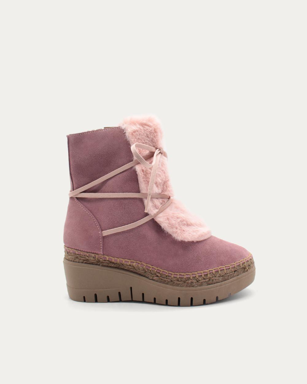 juncal aguirre Botas Lena Malva