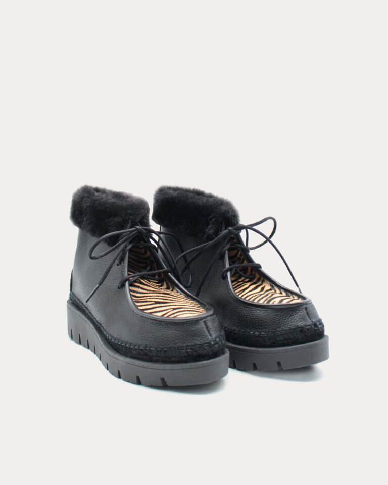 Juncal Aguirre Botines Aura Negros