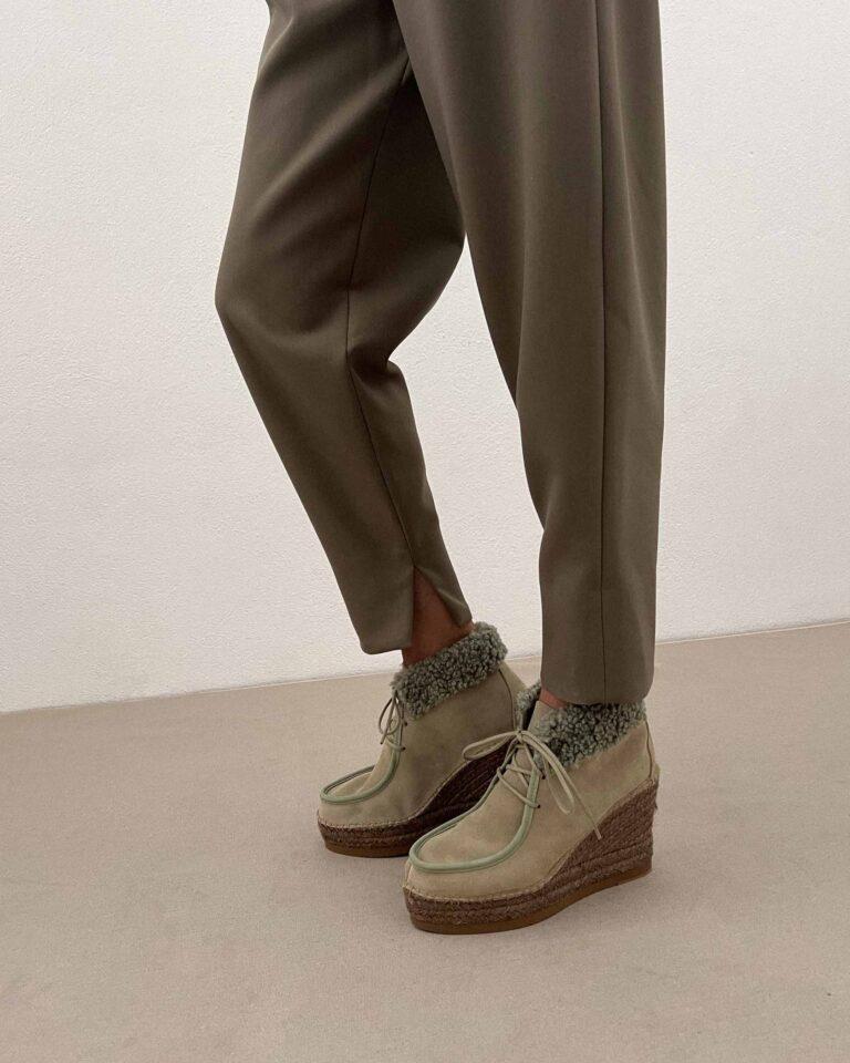 Juncal Aguirre Botines Fuji Verde