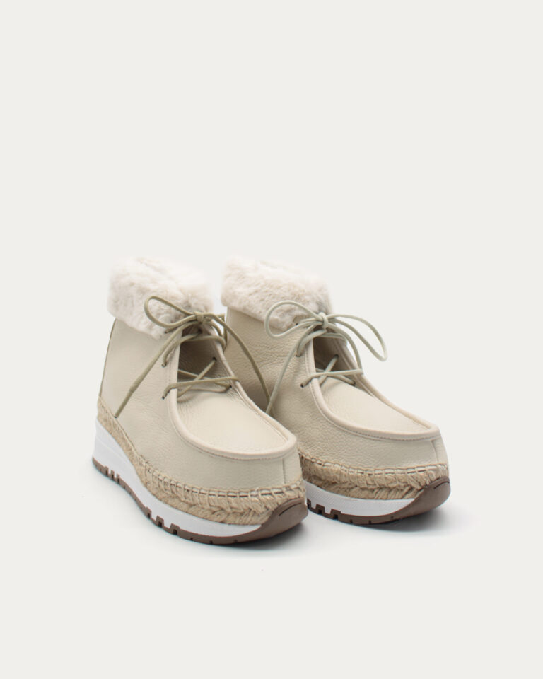 Juncal Aguirre Botines Nori Blanco