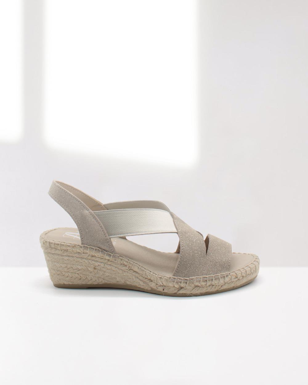 juncal aguirre Esparteñas Rigel Glitter Humo