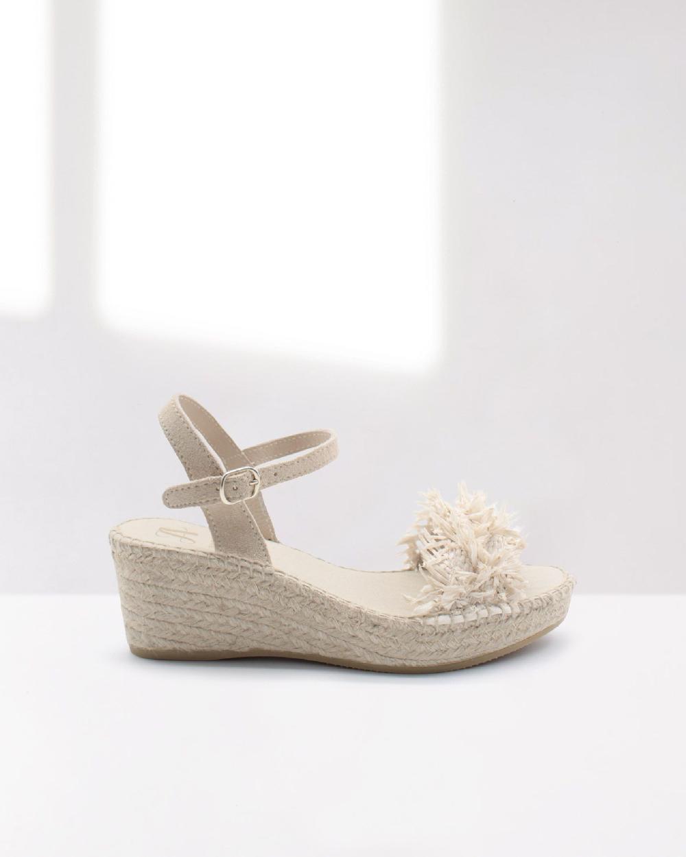 juncal aguirre Sandalia Creta Crudo