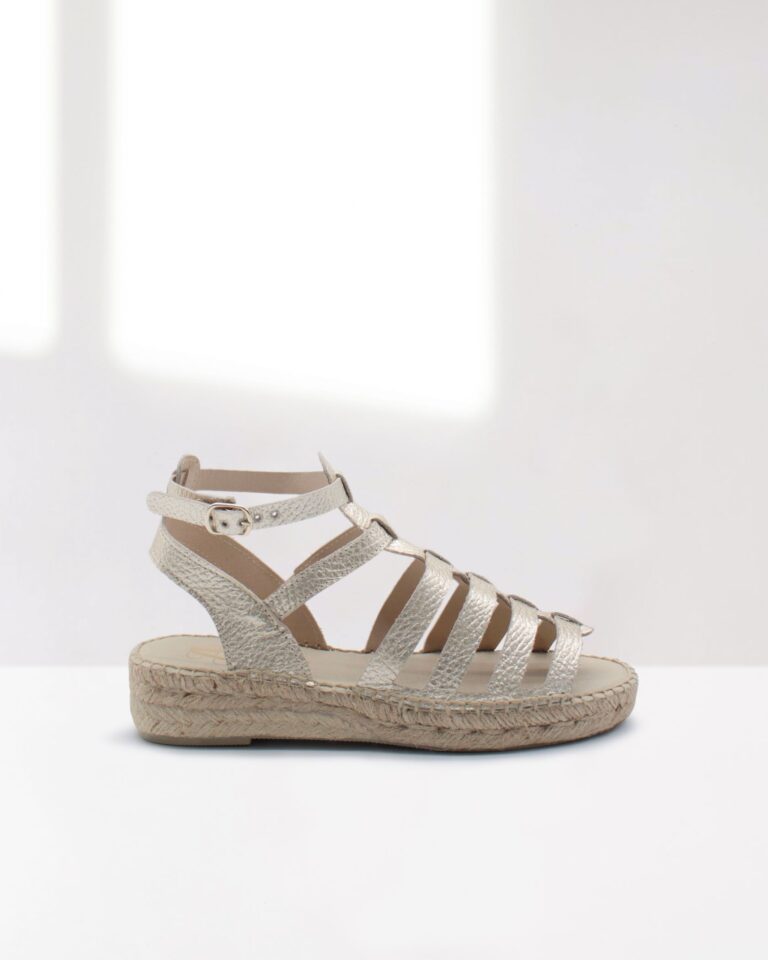 Juncal Aguirre Sandalia Mikonos Oro