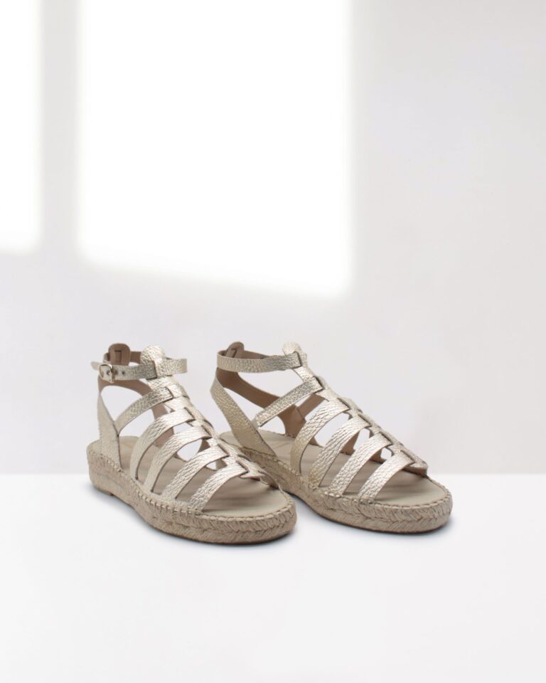 Juncal Aguirre Sandalia Mikonos Oro