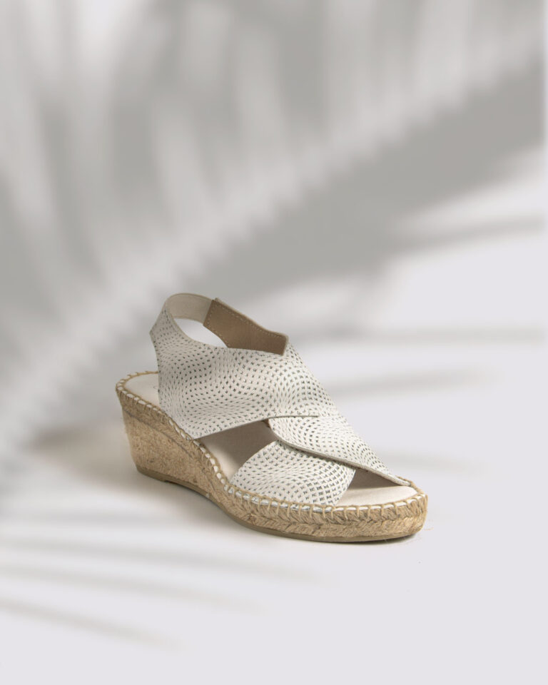 Juncal Aguirre Sandalias Halita Blanco