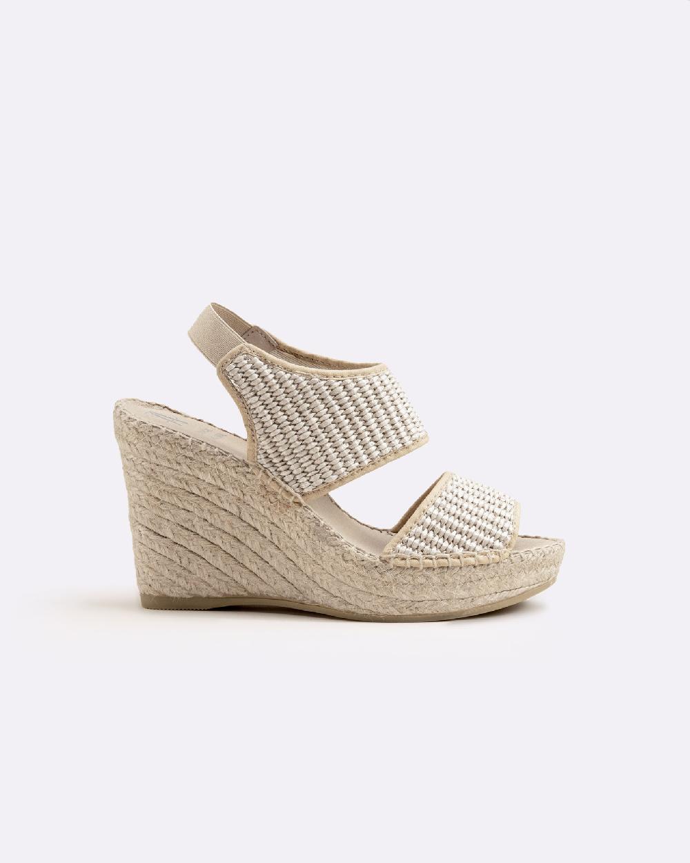 juncal aguirre Sandalias Jaspe Beige